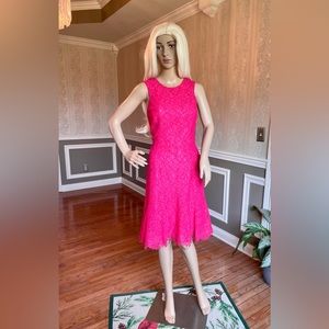 SHOSHANNA🌺BARBIE! fuchsia pink dress/women’s size-10/dry clean only